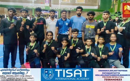 പെൻസാക് സിലാത്ത് സംസ്ഥാന ചാമ്പ്യൻഷിപ്പിൽ മെഡൽ കൊയ്ത്തുമായി ഇടുക്കി ജില്ല