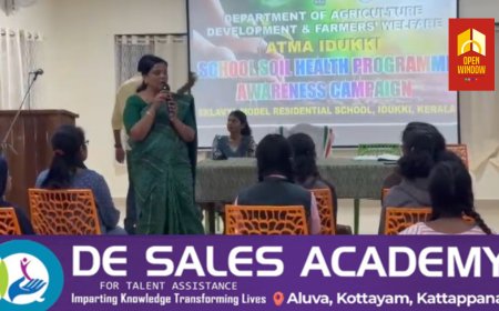 കൃഷിവകുപ്പിന്റെയും ആത്മ ഇടുക്കിയുടെയും സംയുക്താഭിമുഖ്യത്തിൽ കർഷകർക്കായി ബോധവൽക്കരണ സെമിനാർ ഇടുക്കി ഏകലവ്യ മോഡൽ റെസിഡൻഷ്യൽ സ്കൂളിൽ വച്ച് സംഘടിപ്പിച്ചു