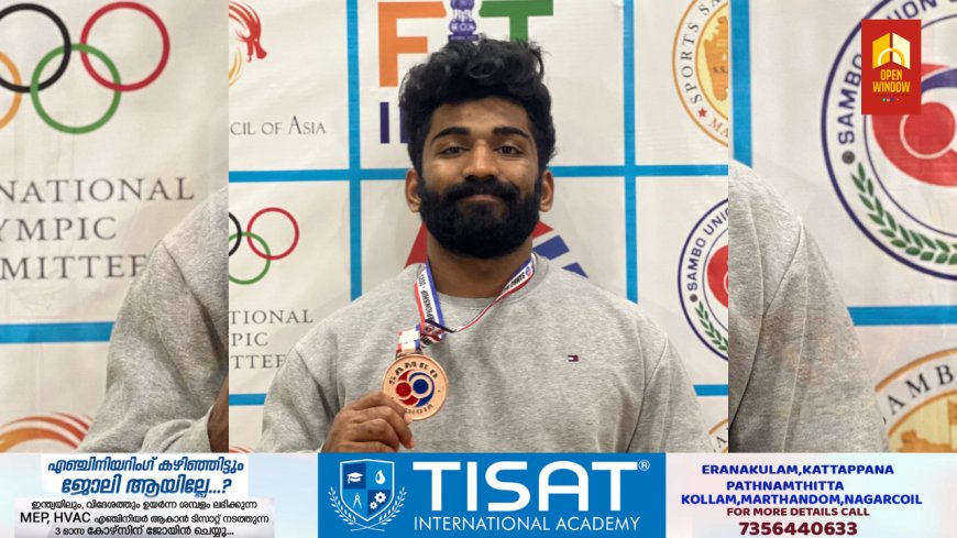 സാംബോ ഏഷ്യൻ ചാമ്പ്യൻഷിപ്പ് സ്വപ്നത്തിന് സാമ്പത്തികം തിരിച്ചടിയായിരിക്കുകയാണ് സാംബോ സൗത്തേഷ്യന് താരം കട്ടപ്പന സ്വദേശി ഹരീഷ് വിജയന്