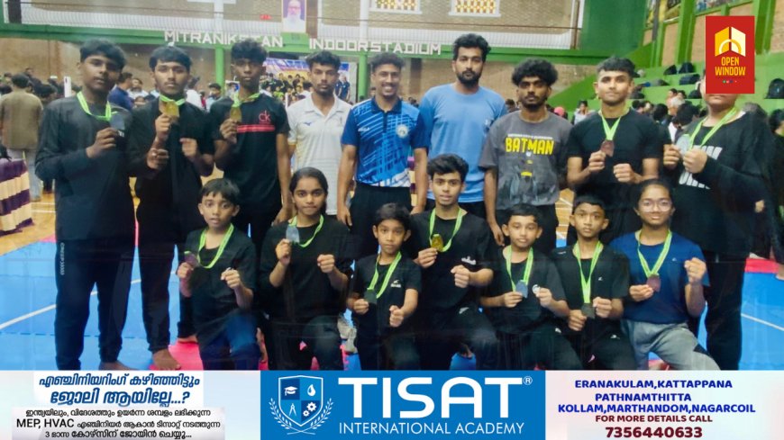പെൻസാക് സിലാത്ത് സംസ്ഥാന ചാമ്പ്യൻഷിപ്പിൽ മെഡൽ കൊയ്ത്തുമായി ഇടുക്കി ജില്ല