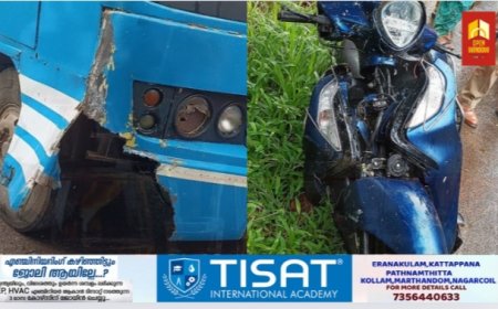 ഇടുക്കി മുരിക്കാശ്ശേരിക്ക് സമീപം വാഹനാപകടം ; ഒരാൾക്ക് പരിക്ക്