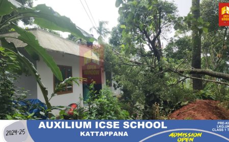 വെള്ളയാംകുടി ലക്ഷംവീട് കോളനിയിൽ വീടിന് മുകളിലേക്ക് മരം കടപുഴകി വീണു