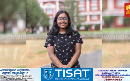 ജെസ്സിക്ക പറക്കും:  മരിയൻ കോളേജിൽ നിന്ന് ഫ്രാൻസിലേക്ക് 10 ലക്ഷം രൂപയുടെ സ്കോളർഷിപ്പുമായി