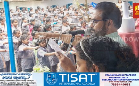 അയ്യപ്പൻകോവിൽ മേരികുളം സെൻ്റ് മേരീസ് യു പി സ്കൂളിൽ വിളംബര ദീപശിഖാ പ്രയാണം സംഘടിപ്പിച്ചു