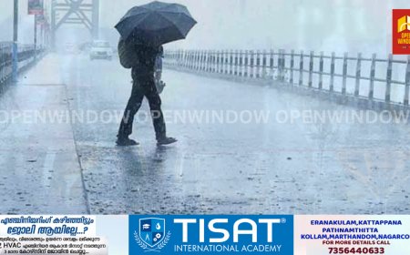 ചക്രവാതച്ചുഴിയും ന്യൂനമർദപാത്തിയും; കേരളത്തിൽ മഴ കനക്കും, 5 ജില്ലകളിൽ മുന്നറിയിപ്പ്