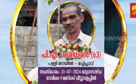 ഇടുക്കി അടിമാലിയിൽ ഓടയിൽ കാൽവഴുതി വീണ് ഒരാൾ മരിച്ചു
