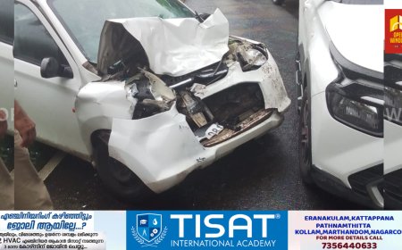 കുട്ടിക്കാനം വളഞ്ഞങ്ങാനത്തിന് സമീപം വാഹനാപകടം