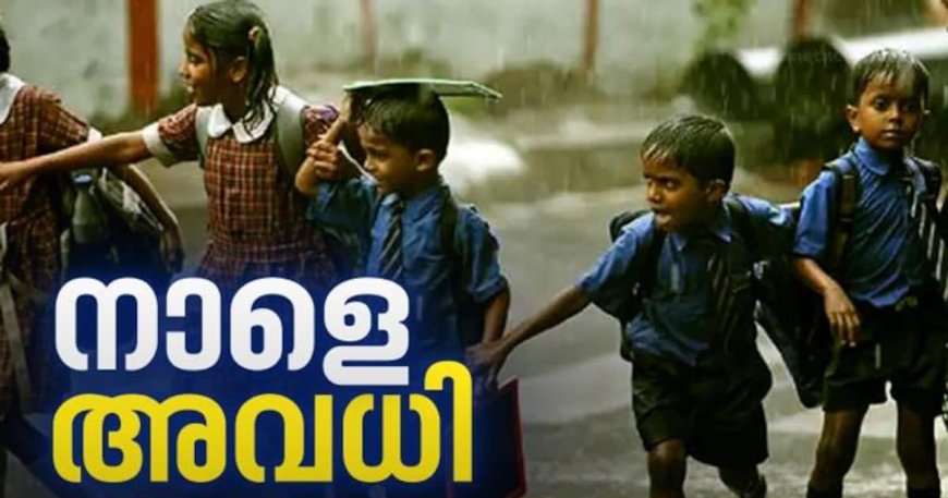 ഇടുക്കി ജില്ലയിലെ വിദ്യാഭ്യാസ സ്ഥാപനങ്ങൾക്ക് അവധി
