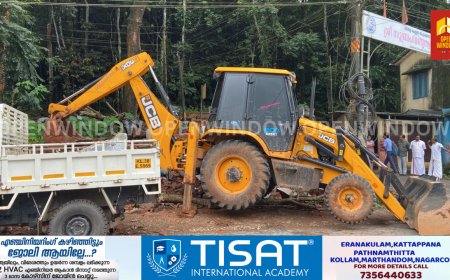 കാഞ്ചിയാർ പള്ളിക്കവലയിലെ വ്യാപാര സ്ഥാപനങ്ങൾ പൊളിച്ചു നീക്കി