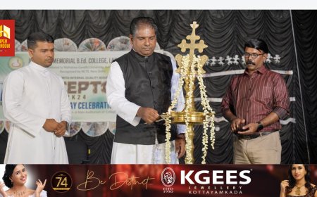 കാഞ്ചിയാർ ലബ്ബക്കട ജോൺ പോൾ മെമ്മോറിയൽ ബി. എഡ്. കോളേജിലെ 2024- 2026 ബാച്ച് അദ്ധ്യാപക വിദ്യാർഥികൾക്കായുള്ള  പ്രവേശക ദിനാഘോഷം "ഇൻസെപ്റ്റോ 2K24"  നടന്നു