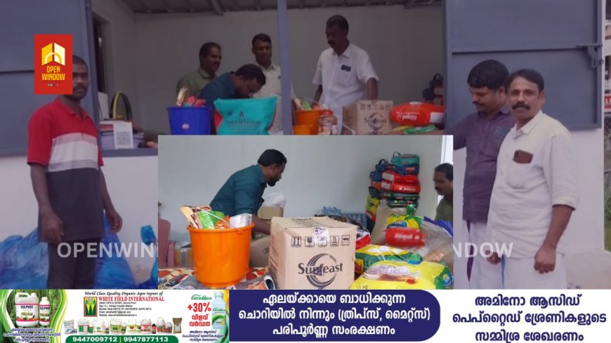 വയനാട് മുണ്ടക്കൈ ഉരുൾപൊട്ടലിൽ ദുരിതമനുഭവിക്കുന്നവർക്ക് ആശ്വാസമായി ബിജെപി