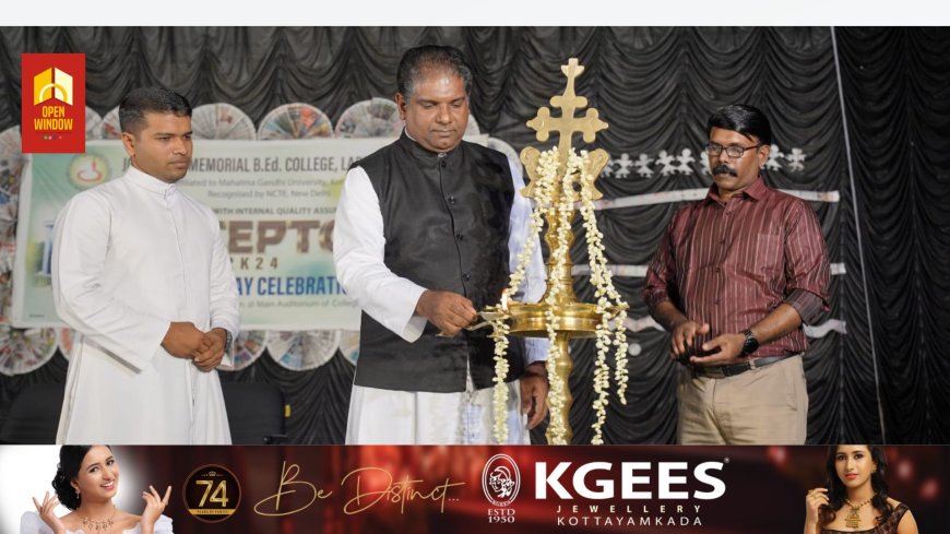 കാഞ്ചിയാർ ലബ്ബക്കട ജോൺ പോൾ മെമ്മോറിയൽ ബി. എഡ്. കോളേജിലെ 2024- 2026 ബാച്ച് അദ്ധ്യാപക വിദ്യാർഥികൾക്കായുള്ള  പ്രവേശക ദിനാഘോഷം "ഇൻസെപ്റ്റോ 2K24"  നടന്നു