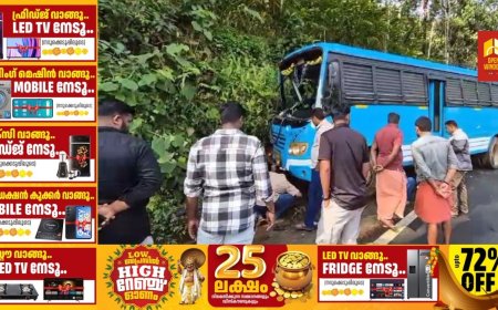മുനിയറയില്‍ നിന്നും നിര്‍ത്തിയിട്ടിരുന്ന സ്വകാര്യ ബസ് രാത്രിയില്‍ മോഷ്ടിച്ച് കടത്തി
