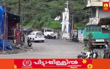 സ്റ്റോപ്പ് മെമ്മോ അവഗണിച്ച് അനധികൃത നിർമാണം; അയ്യപ്പൻകോവിൽ പഞ്ചായത്തിൽ ചപ്പാത്തിലാണ്  പുഴ കൈയേറി കെട്ടിടം നിർമ്മിക്കുന്നത്