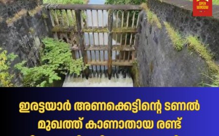 ഇരട്ടയാർ ടണലിൽ ഒഴുക്കിൽപ്പെട്ട രണ്ട് കുട്ടികളിൽ ഒരാൾ മരിച്ചു; ഉപ്പുതറ സ്വദേശിയായ എട്ടുവയസുകാരനായി തിരച്ചിൽ തുടരുന്നു
