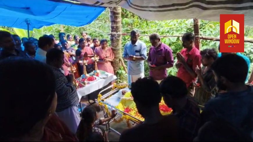 പിക്കപ്പ് ഇടിച്ച് മരിച്ച 4 വയസുകാരൻ അമ്പാടിയെന്ന ശ്രാവണിന് ജന്മനാട് കണ്ണീരോടെ യാത്രയേകി