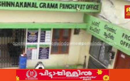 ചിന്നക്കനാൽ ഗ്രാമപഞ്ചായത്ത് സെക്രട്ടറിയെ സർവ്വിസിൽ നിന്നും സസ്പെൻഡ്  ചെയ്‌തു