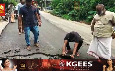 കമ്പംമെട്ട് - വണ്ണപ്പുറം സംസ്ഥാനപാതയുടെ നിർമ്മാണ പ്രവർത്തനങ്ങളുമായി ബന്ധപ്പെട്ട് മുണ്ടിയെരുമയിൽ സംഘർഷം. നിർമ്മാണ പ്രവർത്തങ്ങൾ നാട്ടുകാർ തടഞ്ഞു
