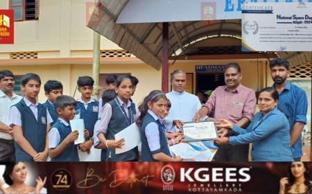 ഇടുക്കിക്ക് അഭിമാനമായി ഇരട്ടയാർ സെൻ്റ് തോമസ് സ്കൂളിന് ISRO യുടെ ആദരവ്