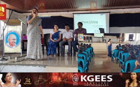 റോട്ടറി ക്ലബ്ബ്‌ ഓഫ് കട്ടപ്പനയുടെ  നേതൃത്വത്തിൽ ശാന്തിഗ്രാം ഗാന്ധിജി സ്കൂളിൽ പ്യുവർ ലിവിംഗ് ഹൈജീൻ സെമിനാർ സംഘടിപ്പിച്ചു