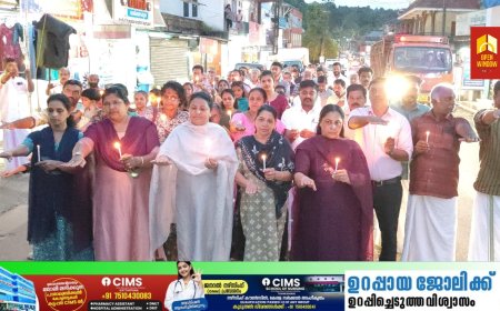 മുല്ലപ്പെരിയാർ സമര സമിതിയുടെ നേതൃത്വത്തിൽ  സംസ്ഥാനത്തെ 129 കേന്ദ്രങ്ങളിൽ   മെഴുതിരികൾ  കത്തിച്ച് പ്രതീക്ഷാ ജ്വാല തെളിയിച്ചു