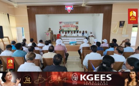 വൈഎംസിഎ കേരള റീജിയന്റെ സപ്തതിയോടനുബന്ധിച്ച് നടത്തുന്ന സപ്തതി സന്ദേശ സമാധാന യാത്ര ഇടുക്കിയിലെത്തി