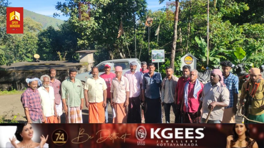 നിർമ്മാണ തൊഴിലാളി യൂണിയൻ്റെ നേതൃത്വത്തിൽ ഉപ്പുതറ പാലക്കാവ്  - ഒമേഗ റോഡ് ശുചീകരിച്ചു
