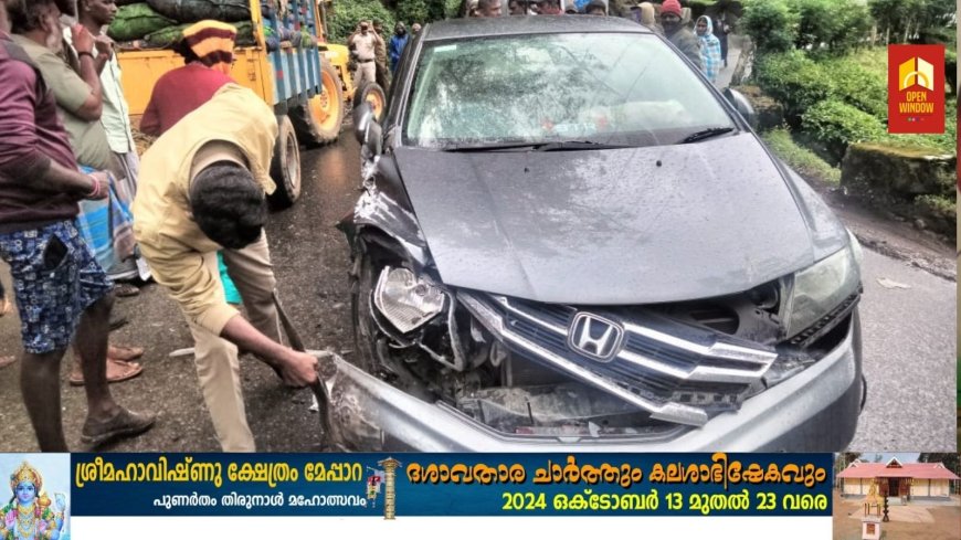 മൂന്നാറിൽ വാഹനാപകടം; ഒരാൾ മരിച്ചു