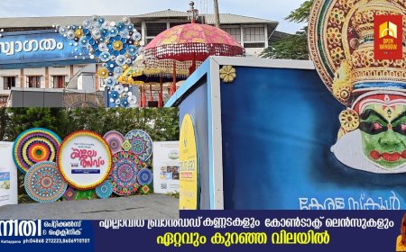 കട്ടപ്പന ഉപജില്ലാ കലോത്സവ പ്രവേശന കവാടം;കലയുടെ കരവിരുതിൽ തീർത്ത വിസ്മയം