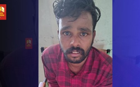 കട്ടപ്പന നഗരത്തില്‍ പട്ടാപ്പകല്‍ വീട്ടമ്മയുടെ സ്വര്‍ണമാല പൊട്ടിച്ചെടുത്ത യുവാവിനെ പോലീസ് പിന്തുടര്‍ന്ന് പിടികൂടി