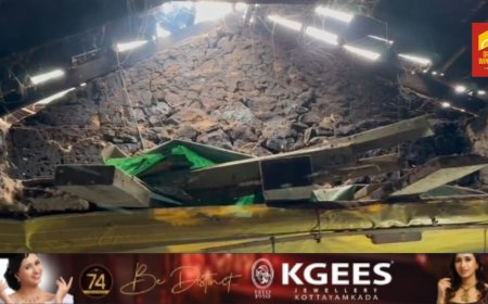 വണ്ടിപ്പെരിയാർ ഇഞ്ചിക്കാട് എസ്റ്റേറ്റിൽ ലയത്തിന്റെ മേൽക്കൂര ഇടിഞ്ഞുവീണ് അപകടം