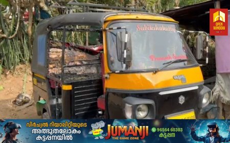 വണ്ടിപ്പെരിയാർ മ്ലാമലയിൽ    സാമൂഹ്യവിരുദ്ധർ  ഓട്ടോറിക്ഷ പെട്രോൾ ഒഴിച്ച് കത്തിച്ചു