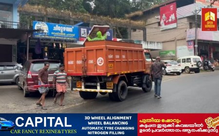 കട്ടപ്പന നഗരത്തിലെ പൊതു ഇടങ്ങളിൽ പൊതുജനങ്ങൾക്കും വാഹന യാത്രക്കാർക്കും തടസ്സമായി നിൽക്കുന്ന ഫ്ലക്സ് ബോർഡുകൾ, കൊടി തോരണങ്ങൾ കമാനങ്ങൾ എന്നിവ നീക്കം ചെയ്തു