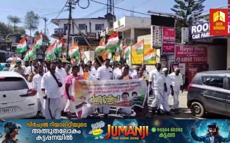 സംസ്ഥാന സർക്കാരിന്റെയും വൈദ്യുതി ബോർഡിന്റെയും അധിക വൈദ്യുതി നിരക്ക് വർദ്ധനയ്ക്കെതിരെ കോൺഗ്രസ് പീരുമേട് ബ്ലോക്ക് കമ്മറ്റിയുടെ നേതൃത്വത്തിൽ വണ്ടിപ്പെരിയാർ KSEB ഓഫീസ് പടിക്കലേക്ക് പ്രതിഷേധ മാർച്ചും പ്രതീകാത്മകപ്രതിഷേധയോഗവും സംഘടിപ്പിച്ചു