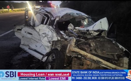 തമിഴ്നാട് തേനിയിൽ ഉണ്ടായ വാഹനാപകടത്തിൽ 3 മലയാളികൾ മരിച്ചു