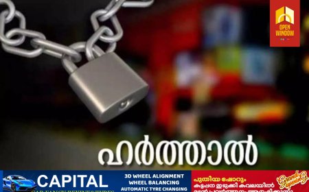 വണ്ണപ്പുറം പഞ്ചായത്തിൽ നാളെ യുഡിഎഫ് ഹർത്താൽ