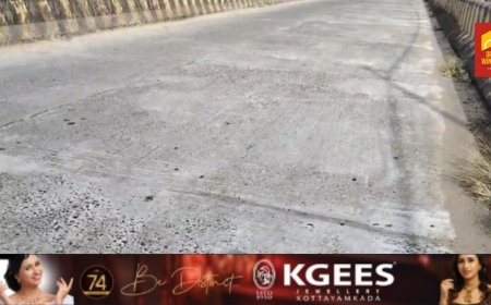 കോൺക്രീറ്റിനു മുകളിൽ കോൺക്രീറ്റ് ചെയ്തിട്ടും അപകട ഭീതി ഒഴിയാതെ വണ്ടിപ്പെരിയാർ പുതിയ പാലം