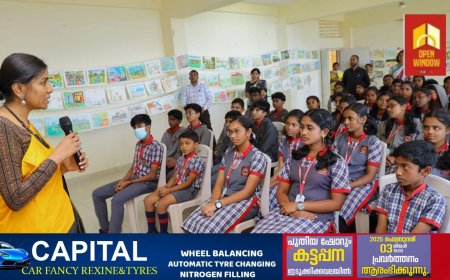 മാലിന്യസംസ്കരണത്തിൽ കുട്ടികൾക്ക് വലിയ പങ്ക് , മിഠായി കവർ പോലും അലക്ഷ്യമായി വലിച്ചെറിയരുത് -  കളക്ടർ വി വിഗ്നേശ്വരി