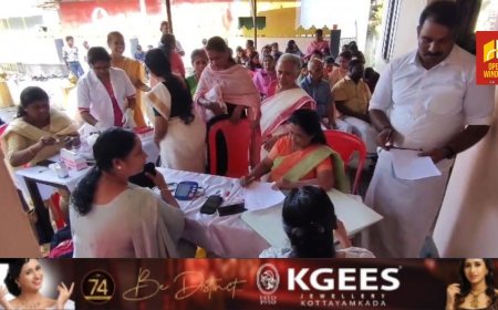 എസ്എൻഡിപി യോഗം 4998 പുളിയന്മല ശാഖയിൽ ജീവിതശൈലി രോഗ നിർണയ ക്യാമ്പും പഠന ക്ലാസും നടന്നു