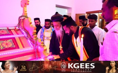 രാജകുമാരി ഗലീലാകുന്ന് സെന്റ് ജോൺസ് യാക്കോബായ സുറിയാനി പള്ളിയുടെ എഴുപതാമത് വാർഷിക പെരുന്നാളിനോട് അനുബന്ധിച്ചു  തിരുശേഷിപ്പ് വണക്കവും പ്രദക്ഷണവും നടന്നു