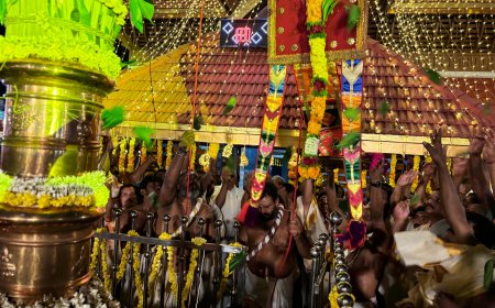 കട്ടപ്പന ശ്രീ ധർമ്മശാസ്താ  ക്ഷേത്രോത്സവത്തിന് കൊടിയേറി