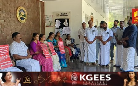 കല്ലുകുന്നിലെ  അസിപ്പടി റോഡിനോട് നഗരസഭ അധികൃതർ കാണിക്കുന്ന നിഷേധാത്മക നിലപാടിനെതിരെ കട്ടപ്പന നഗരസഭയിലെ എൽ ഡി എഫ് കൗൺസിലർമാർ നിരാഹാര സമരം നടത്തി