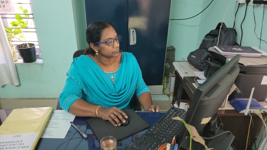 മികച്ച വില്ലേജ് ഓഫീസർ പുരസ്കാരം വീണ്ടും കട്ടപ്പനയിൽ എത്തിച്ച് അമ്പിളി പി മോഹനൻ