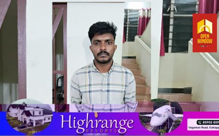 105 ഗ്രാം ഹാഷിഷ് ഓയിലുമായി ആലപ്പുഴ സ്വദേശി ഇടുക്കിയിൽ അറസ്റ്റിൽ