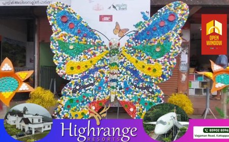 ഇരട്ടയാർ ഗ്രാമപഞ്ചായത്ത് ഓഫീസിന് മുന്നിൽ നിർമ്മിച്ച സെൽഫി പോയ്ൻ്റ് ശ്രദ്ധേയമാകുന്നു