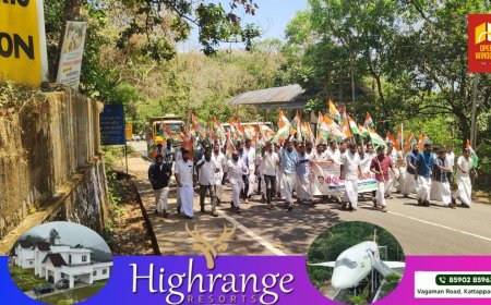 ഇടുക്കിയിൽ യൂത്ത് കോൺഗ്രസ് കളക്ടറേറ്റ് മാർച്ചിനിടെ സംഘർഷം