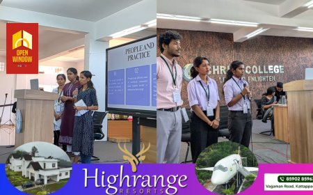 സമൂഹങ്ങളുടെ ഭാവിക്കായി സാമൂഹിക സേവനങ്ങളുടെ ദൃശ്യത ഉയർത്തുക എന്ന ലക്ഷ്യത്തോടെ കട്ടപ്പന ക്രൈസ്റ്റ് കോളേജിൽ അന്താരാഷ്ട്ര സോഷ്യൽ വർക്ക് ഡേയുടെ സംസ്ഥാനതല ഉദ്ഘാടനം നിർവഹിച്ചു