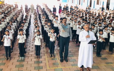 മേരികുളം മരിയൻ പബ്ലിക് സ്കൂളിൽ ലഹരിവിരുദ്ധ ദിനാചരണം നടത്തി