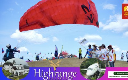 വാഗമണ്‍ ഇന്‍റര്‍നാഷണല്‍ പാരാഗ്ലൈഡിംഗ് മത്സരങ്ങള്‍ക്ക് തുടക്കമായി