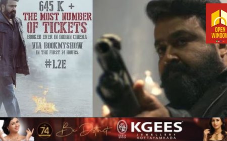 ബുക്ക് മൈ ഷോയിലൂടെ 24 മണിക്കൂറിൽ 645K ടിക്കറ്റുകൾ; ഇന്ത്യൻ സിനിമയിൽ പുതിയ റെക്കോഡുമായി എമ്പുരാൻ